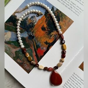 Freshwaterer pearl necklace